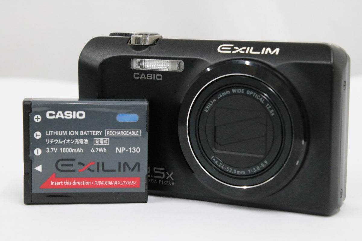 カシオ Casio EXLIM EX-H30 12.5x ブラック バッテリー付き コンパクトデジタルカメラ 1