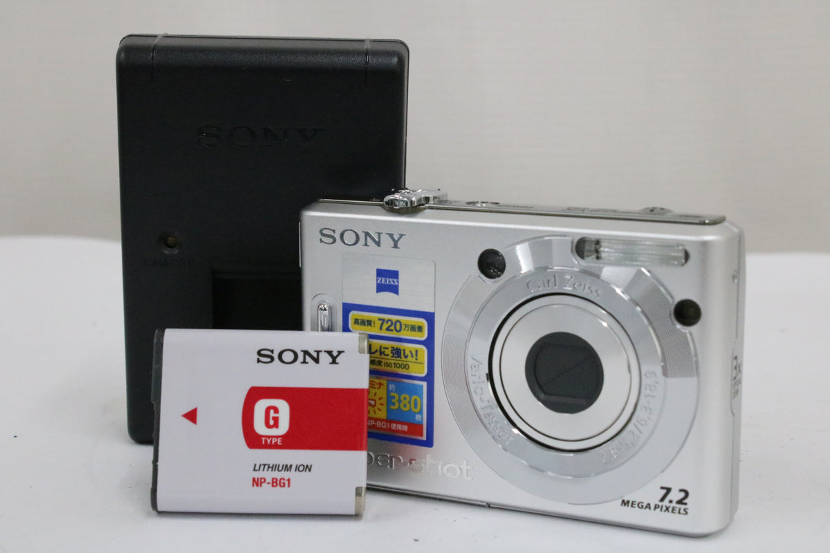 ソニー Sony Cyber-shot DSC-W35 3x バッテリー チャージャー付き コンパクトデジタルカメラ 1