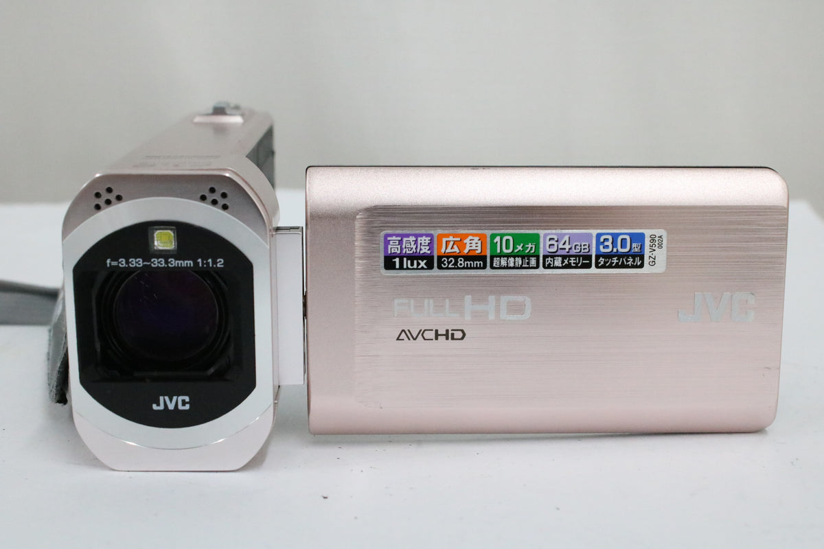 JVC Exerio GZ-V590-N ピンク バッテリー付き デジタルビデオカメラ 2