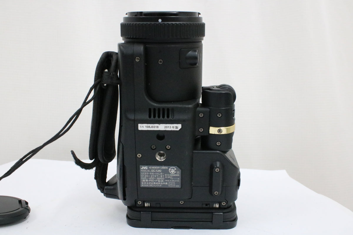 JVC GC-YJ40 10x ブラック バッテリー付き デジタルビデオカメラ 7