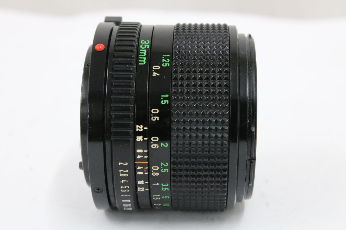 キャノン Canon NEW FD 35mm F2 レンズ 5