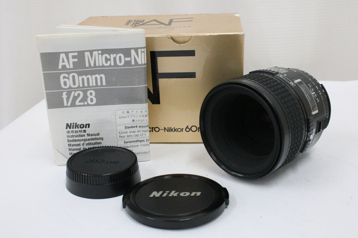 【元箱付き】ニコン Nikon AF MICRO NIKKOR 60mm F2.8 レンズ 1