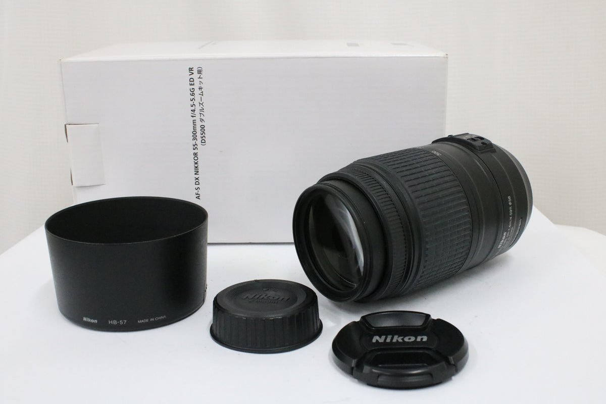 【元箱付き】ニコン Nikon DX AF-S NIKKOR 55-300mm F4.5-5.6G ED VR レンズ 1