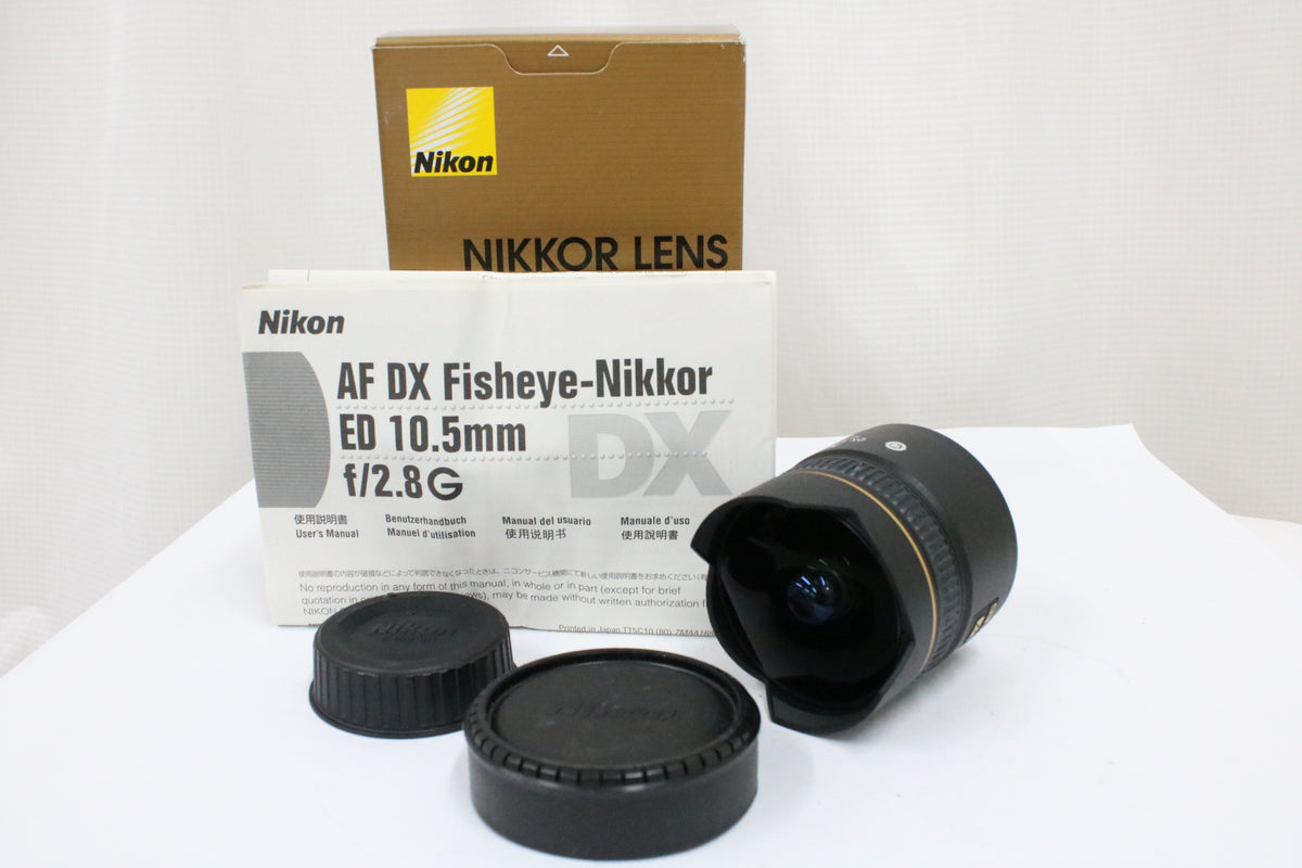 【元箱付き】ニコン Nikon DX AF FISHEYE NIKKOR 10.5cm F2.8G ED レンズ 1
