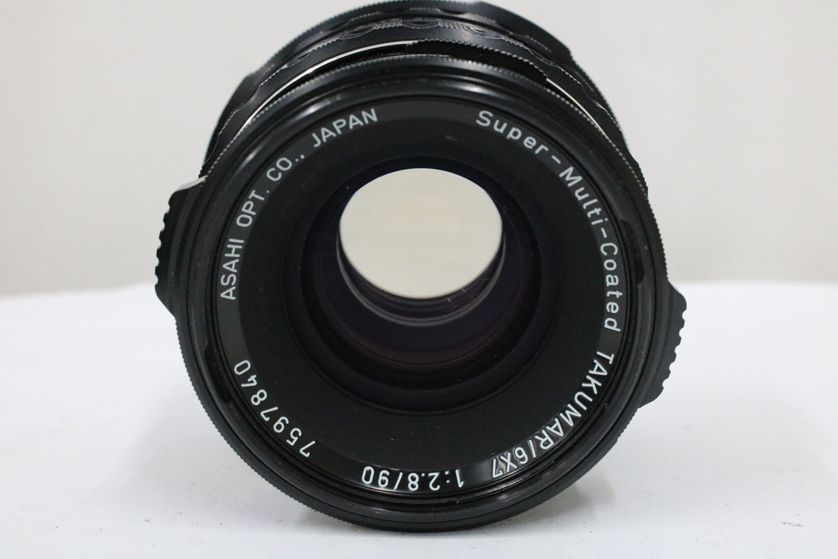 ペンタックス Pentax Super-Multi-Coated TAKUMAR/6×7 90mm F2.8 中判レンズ 2