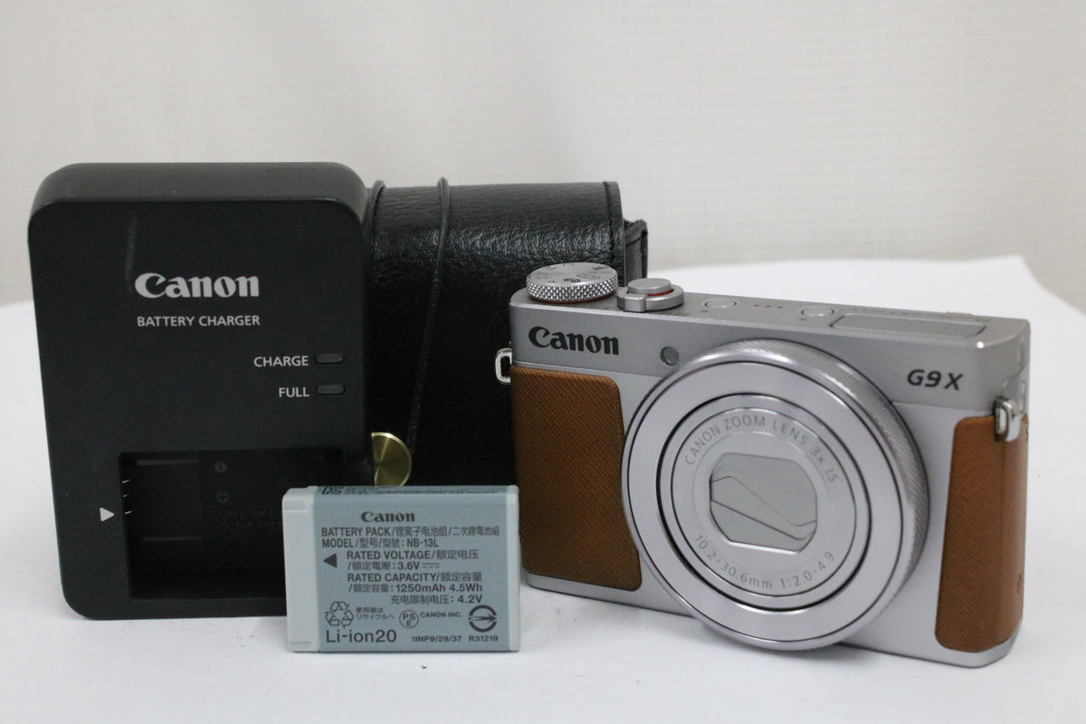 キャノン Canon PowerShot G9 X Mark II 3× IS バッテリー付き コンパクトデジタルカメラ 1