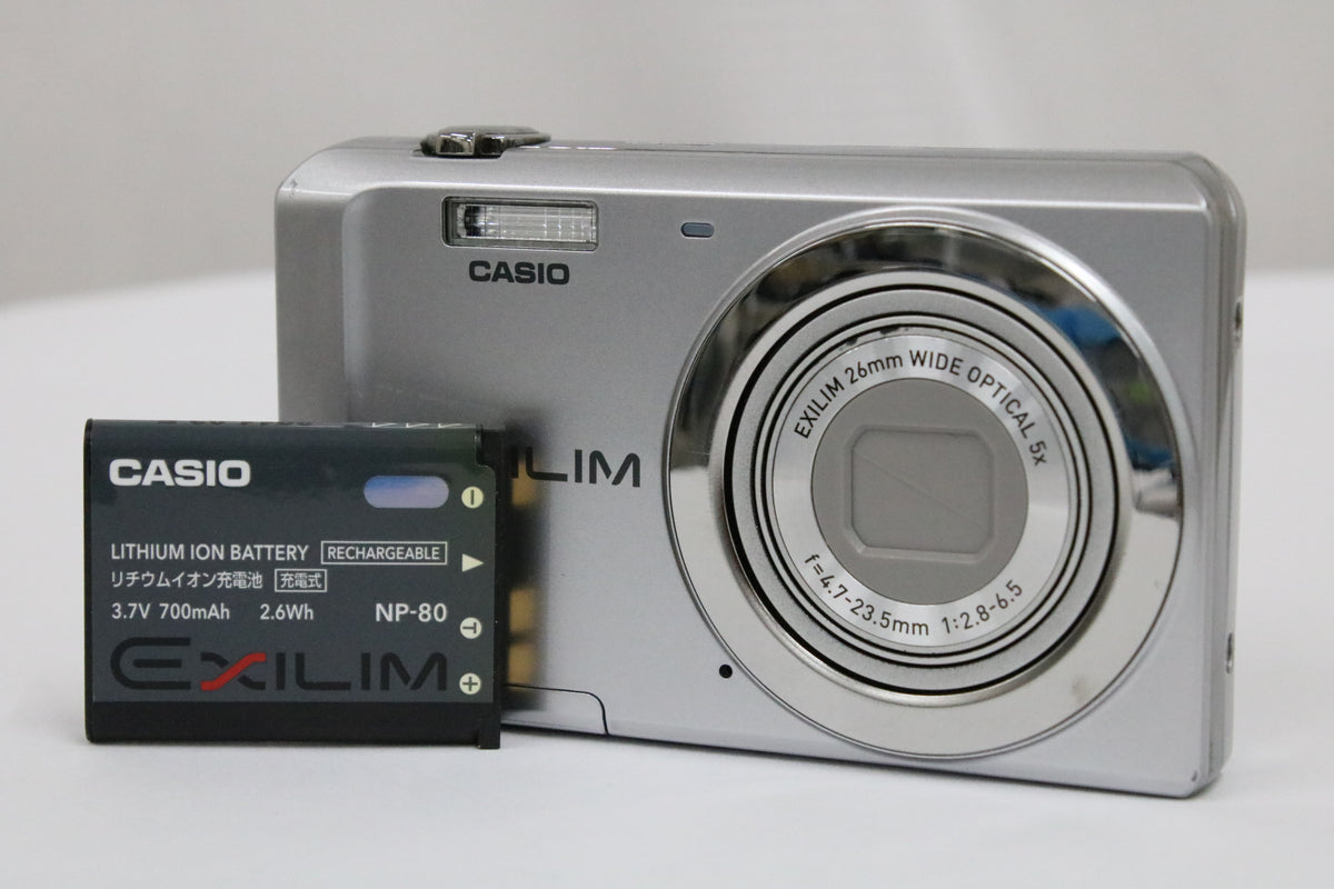 カシオ Casio EXILIM EX-ZS5 5x バッテリー付き コンパクトデジタルカメラ 1