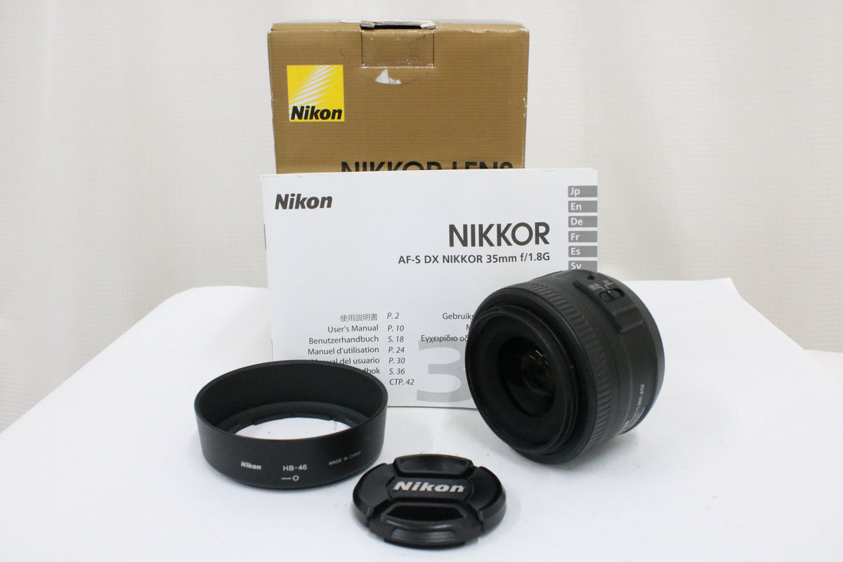 【元箱付き】ニコン Nikon DX AF-S NIKKOR 35mm F1.8 G レンズ 1