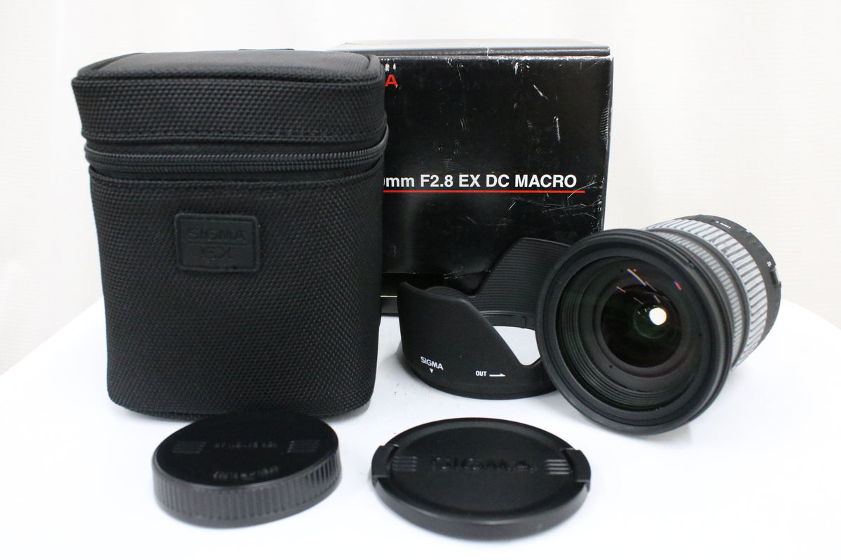 【元箱付き】シグマ Sigma DC 18-50mm F2.8 EX MACRO キャノンマウント レンズ 1