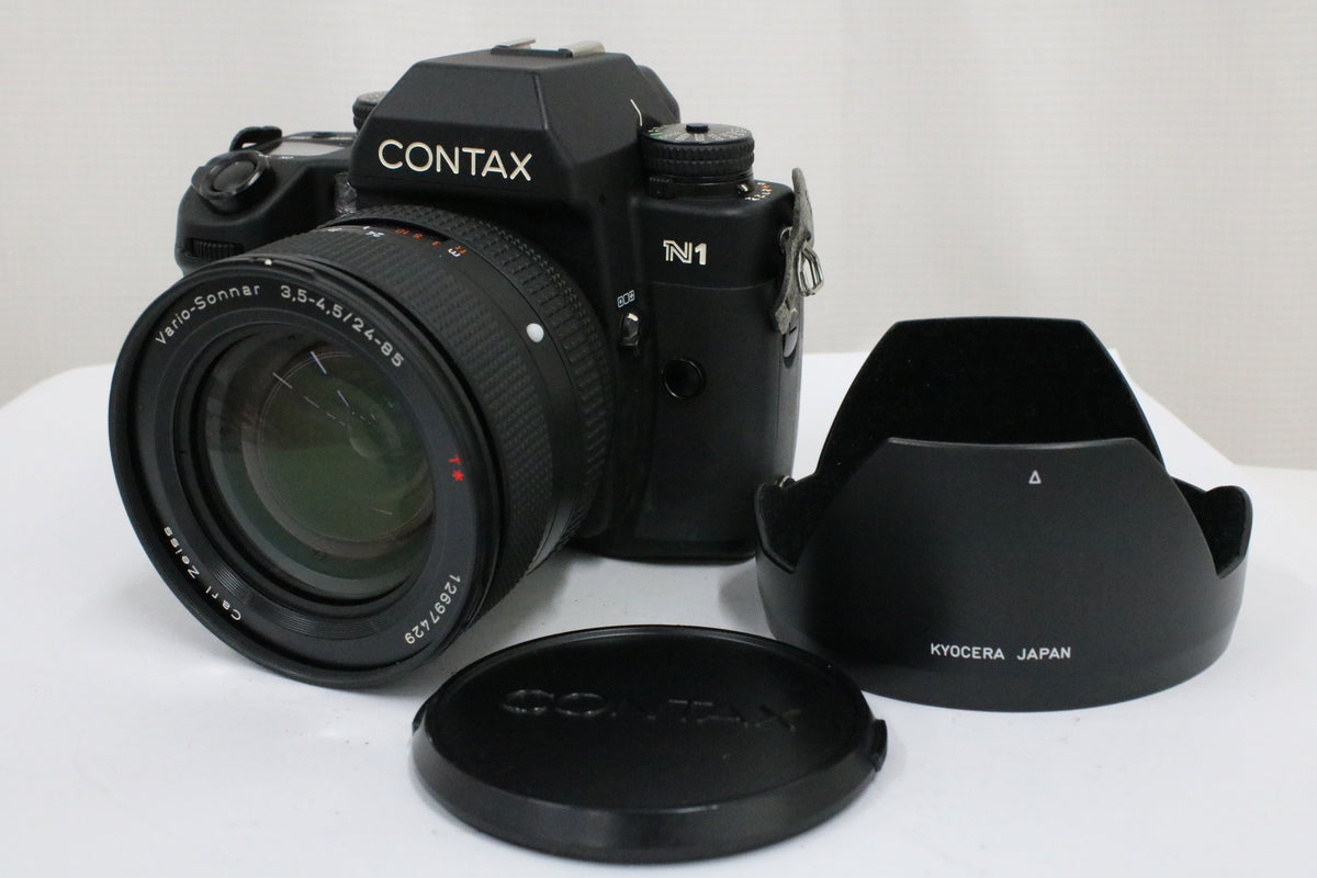 コンタックス Contax N1 Carl Zeiss Vario-Sonnar 24-85mm F3.5-4.5 T✳︎ ボディレンズセット 1