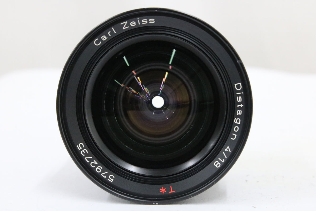 カールツァイス Carl Zeiss Distagon 18mm F4 T✳︎ 70/86 リング付き レンズ 2