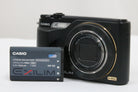 カシオ Casio EXLIM EX-FH100 10x ブラック バッテリー付き コンパクトデジタルカメラ 1