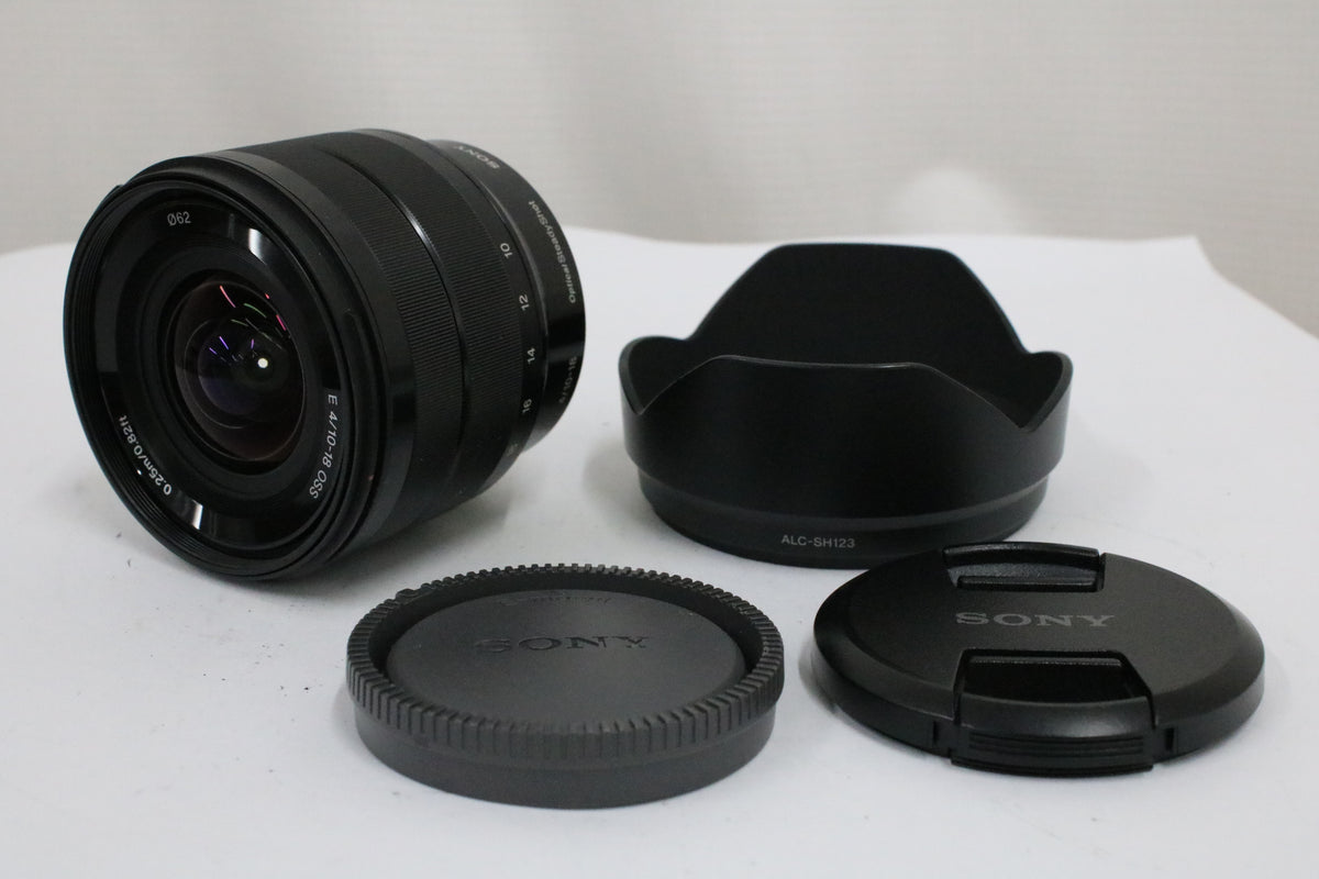 ソニー Sony E 10-18mm F4 OSS レンズ 1