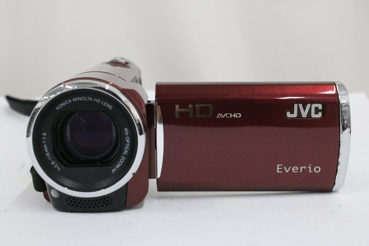 JVC Everio GZ-HM670-R 40x レッド バッテリー付き デジタルビデオカメラ 2