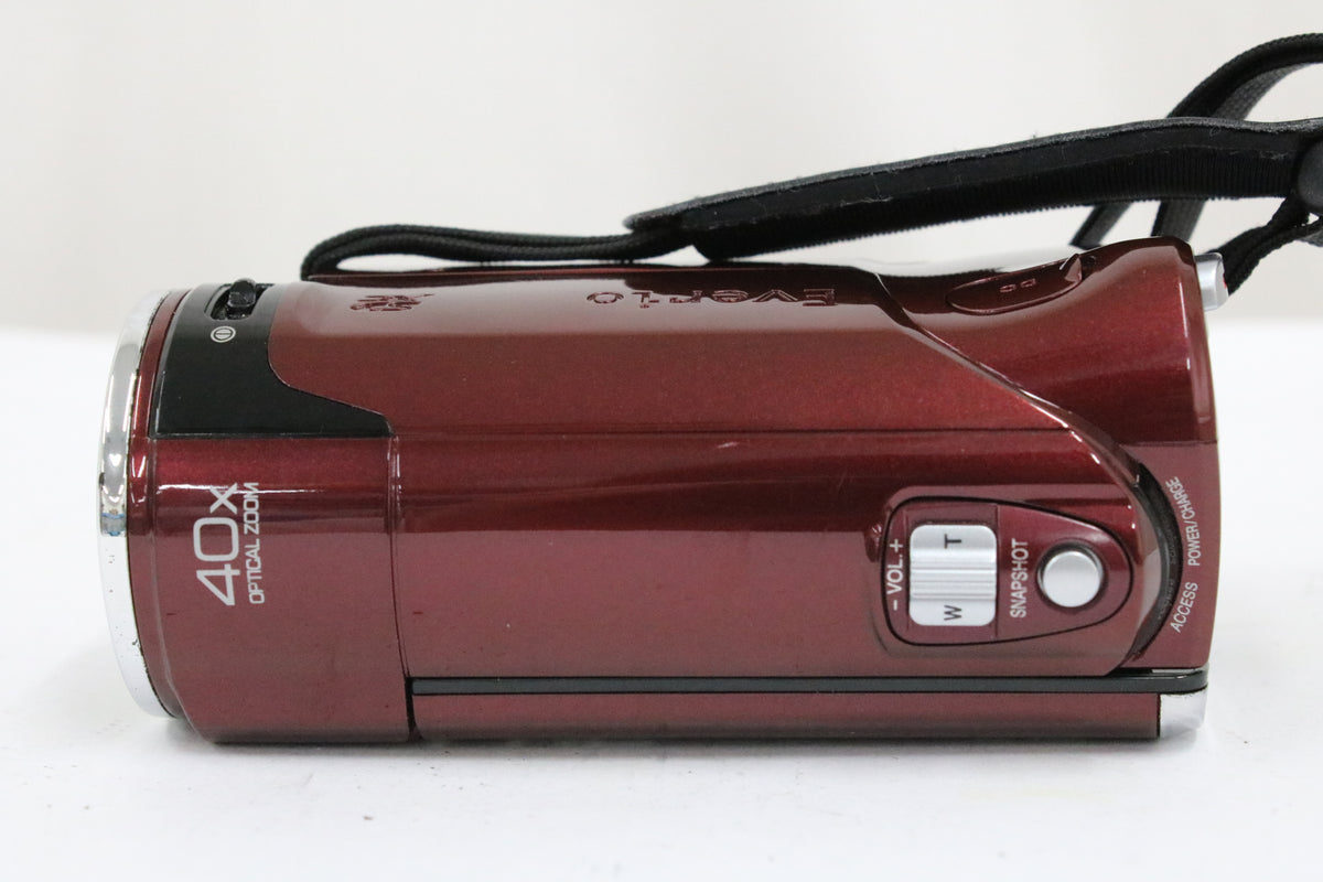 JVC Everio GZ-HM670-R 40x レッド バッテリー付き デジタルビデオカメラ 6