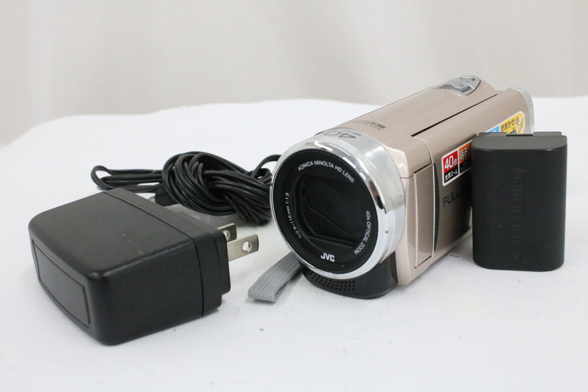 JVC Everio GZ-E280-N 40x ピンク バッテリー付き デジタルビデオカメラ 1