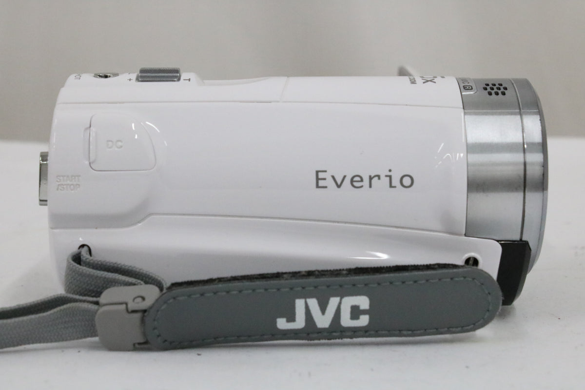 JVC Everio GZ-E565-W 38x ホワイト 付属品多数 デジタルビデオカメラ 3