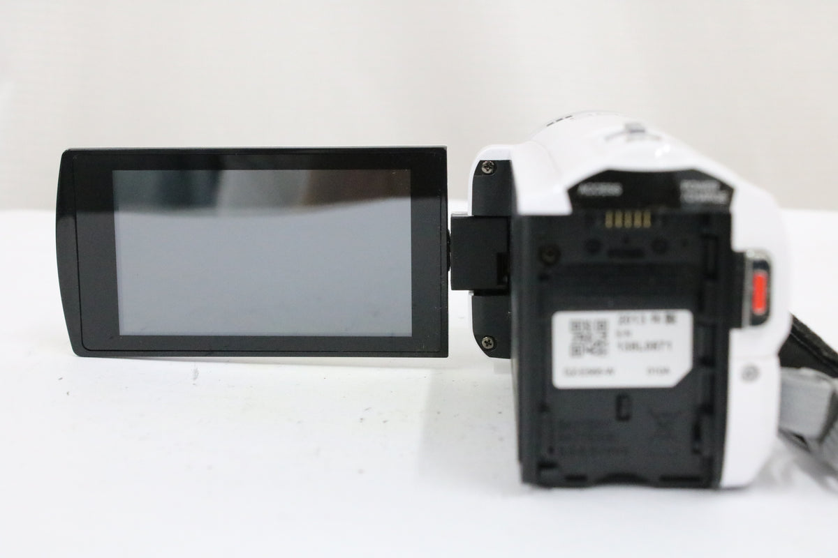 JVC Everio GZ-E565-W 38x ホワイト 付属品多数 デジタルビデオカメラ 4
