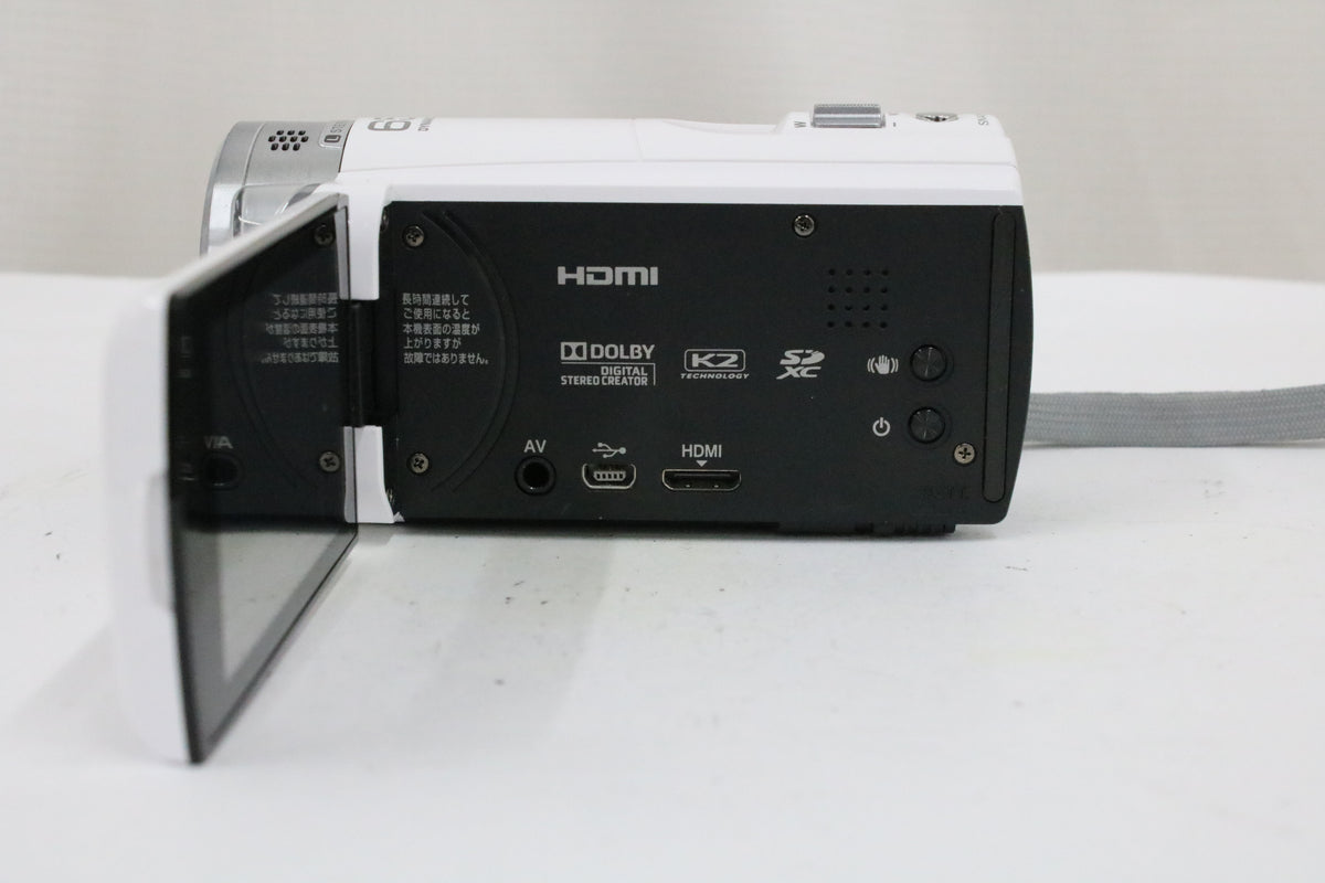 JVC Everio GZ-E565-W 38x ホワイト 付属品多数 デジタルビデオカメラ 5
