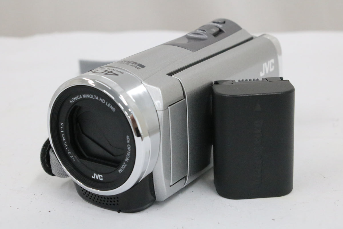 JVC GZ-HM390-S バッテリー付き デジタルビデオカメラ 1