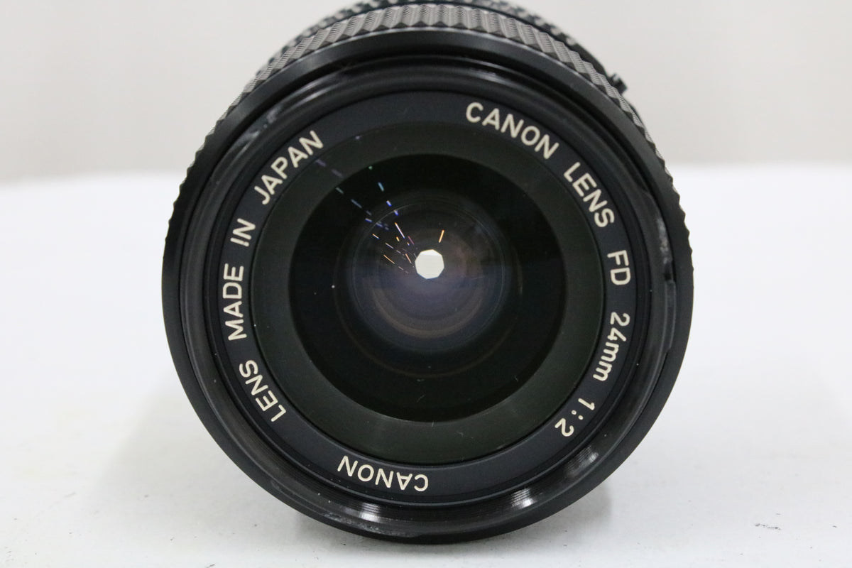 キャノン Canon NEW FD 24mm F2 レンズ 2