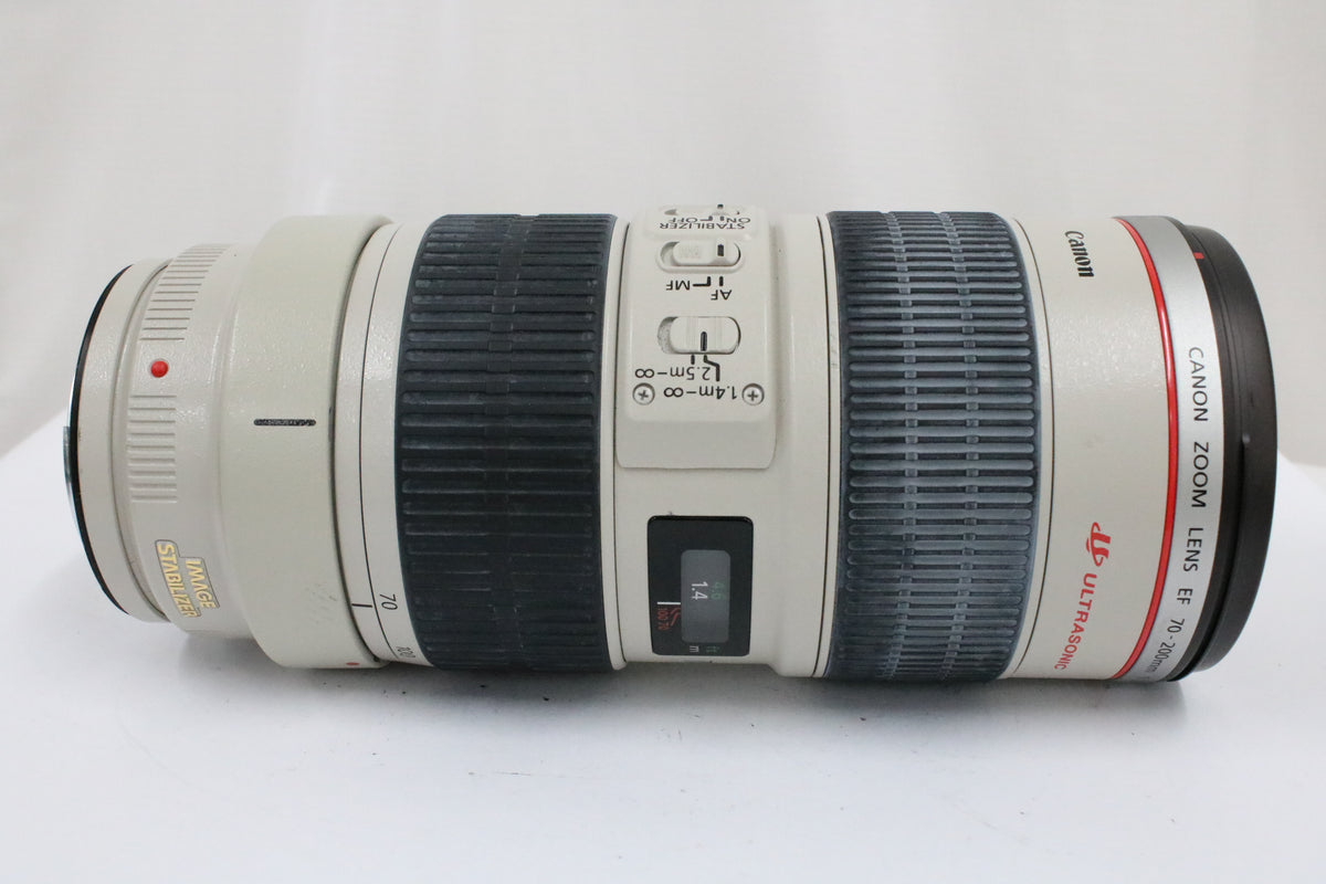 キャノン Canon ZOOM LENS EF 70-200mm F2.8 L IS USM 前後キャップ付き レンズ 6