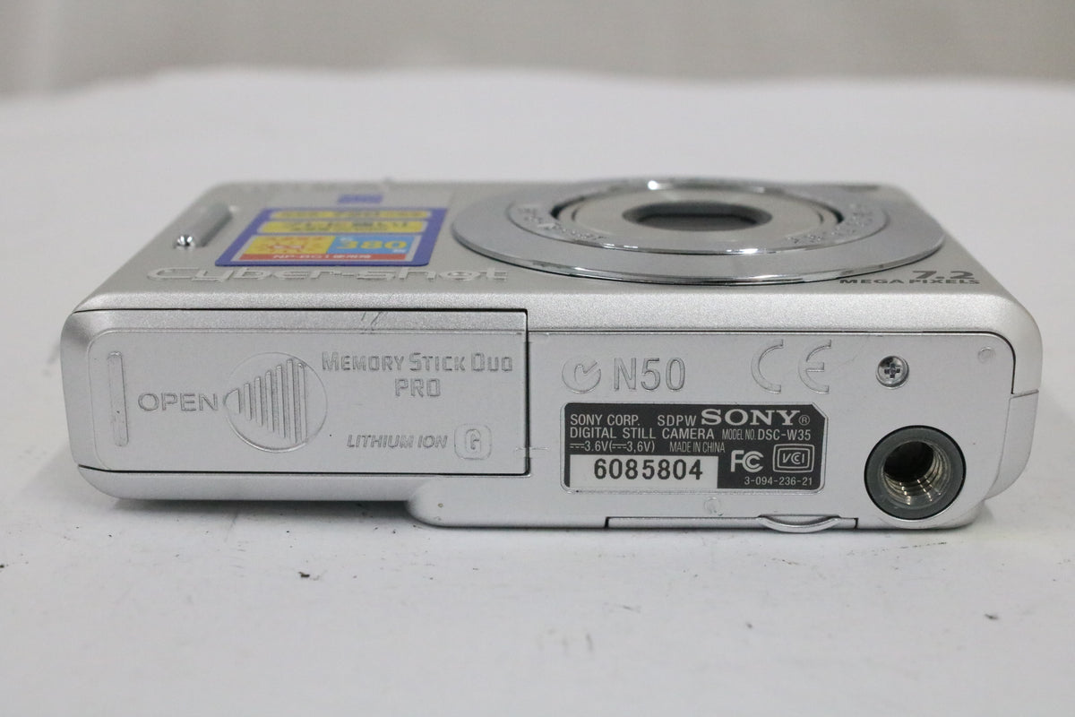ソニー Sony Cyber-shot DSC-W35 3x コンパクトデジタルカメラ 7