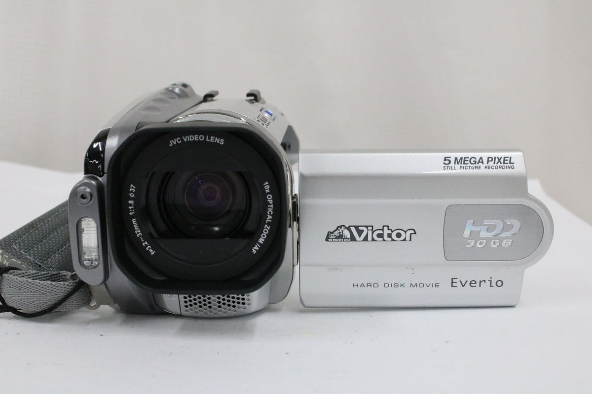 ビクター Victor Eveio GZ-MG505-S 10x バッテリー付き ビデオカメラ 2