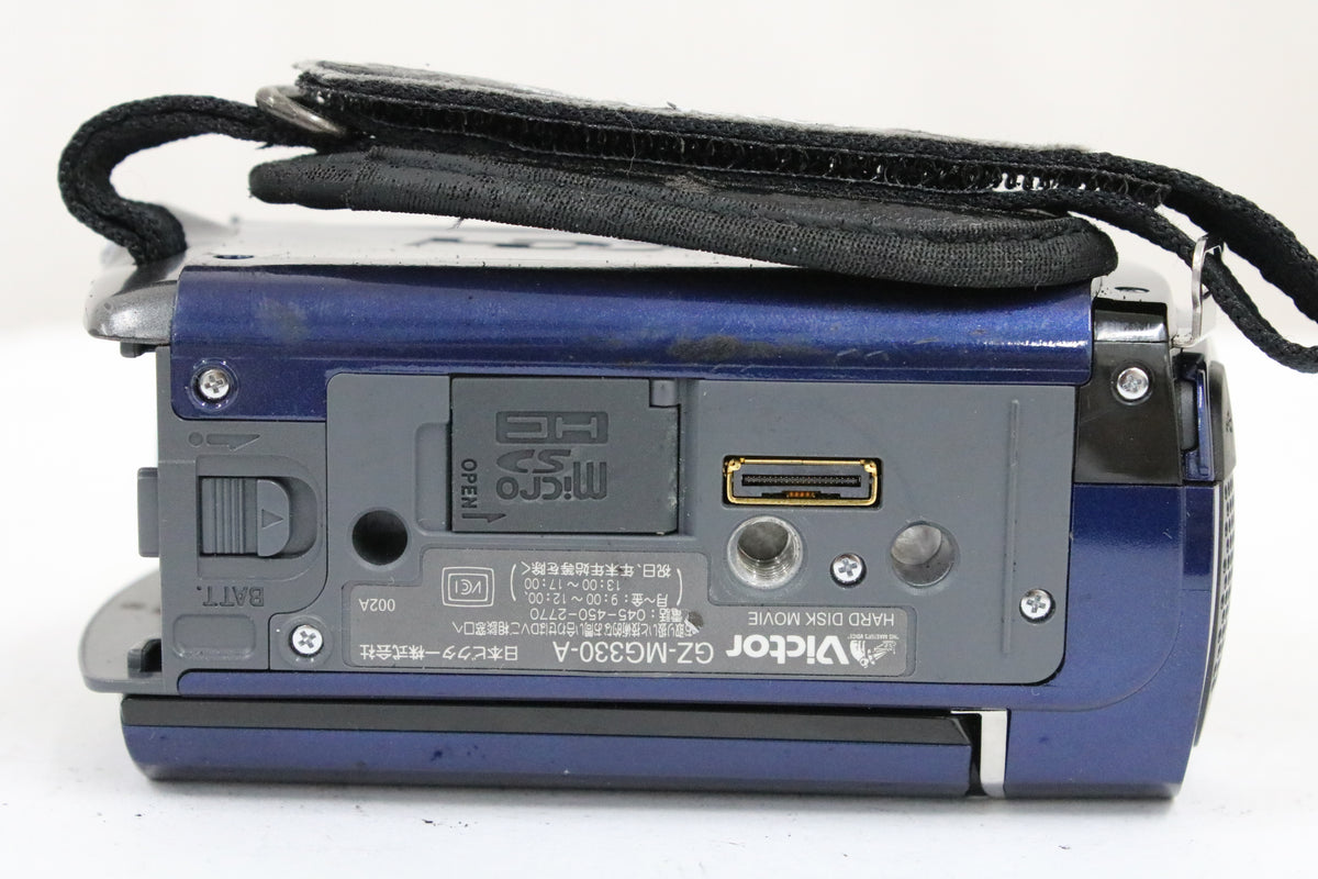 ビクター Victor Eveio GZ-MG330-A 32x ブルー ビデオカメラ 7