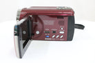 ビクター Victor Everio GZ-HD300-R 20x レッド バッテリー付き ビデオカメラ 5