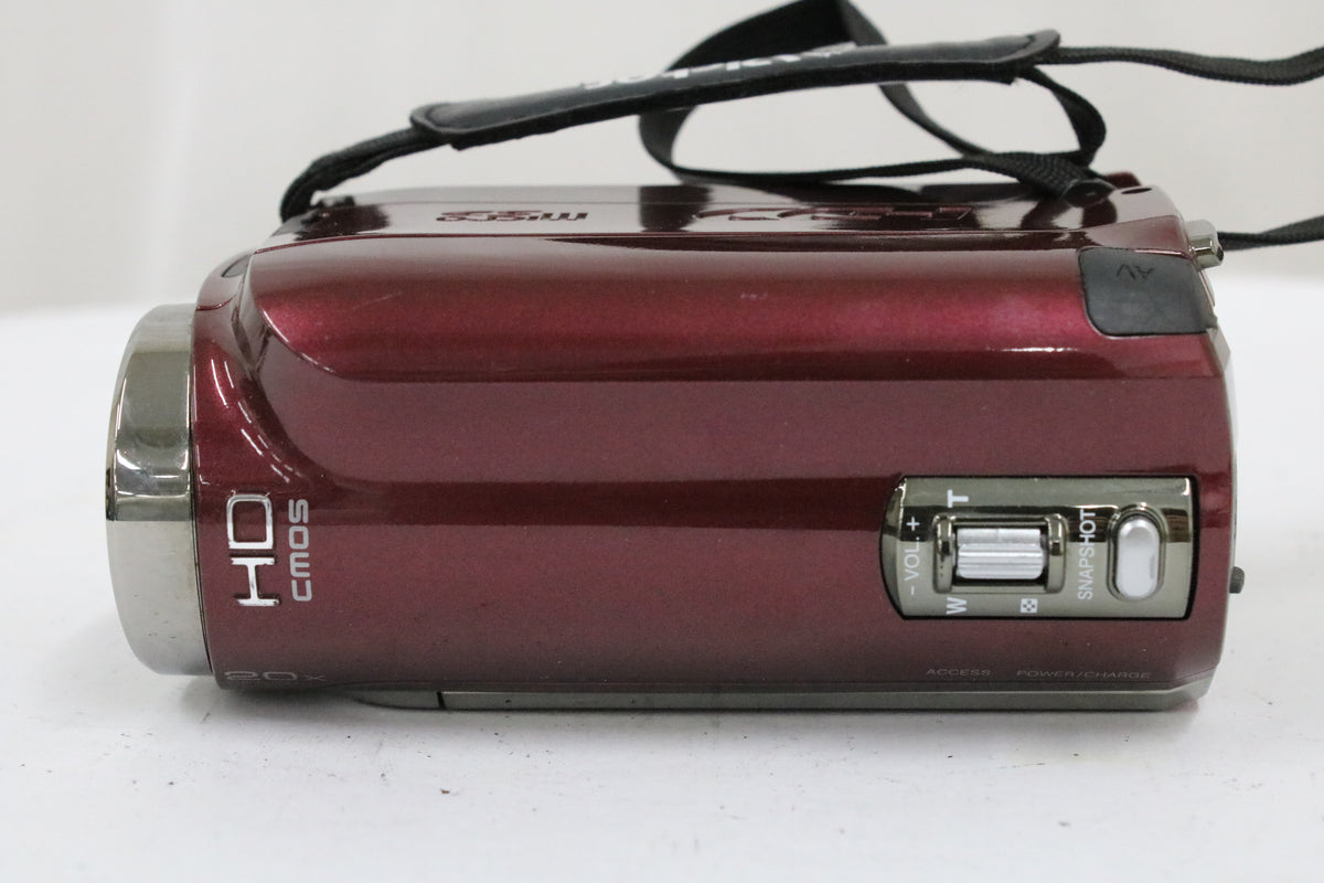 ビクター Victor Everio GZ-HD300-R 20x レッド バッテリー付き ビデオカメラ 6