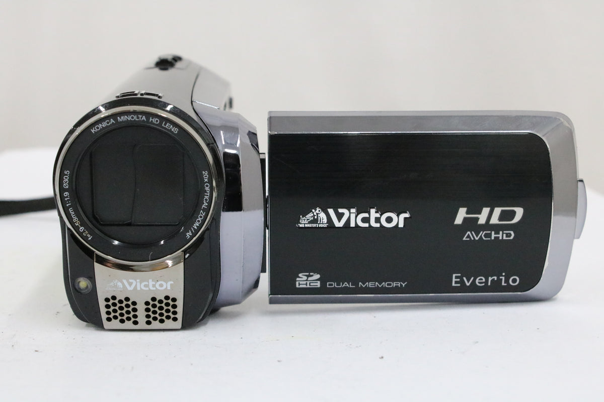 ビクター Victor Everio GZ-HM200-B 20x ブラック 付属品多数 ビデオカメラ 2