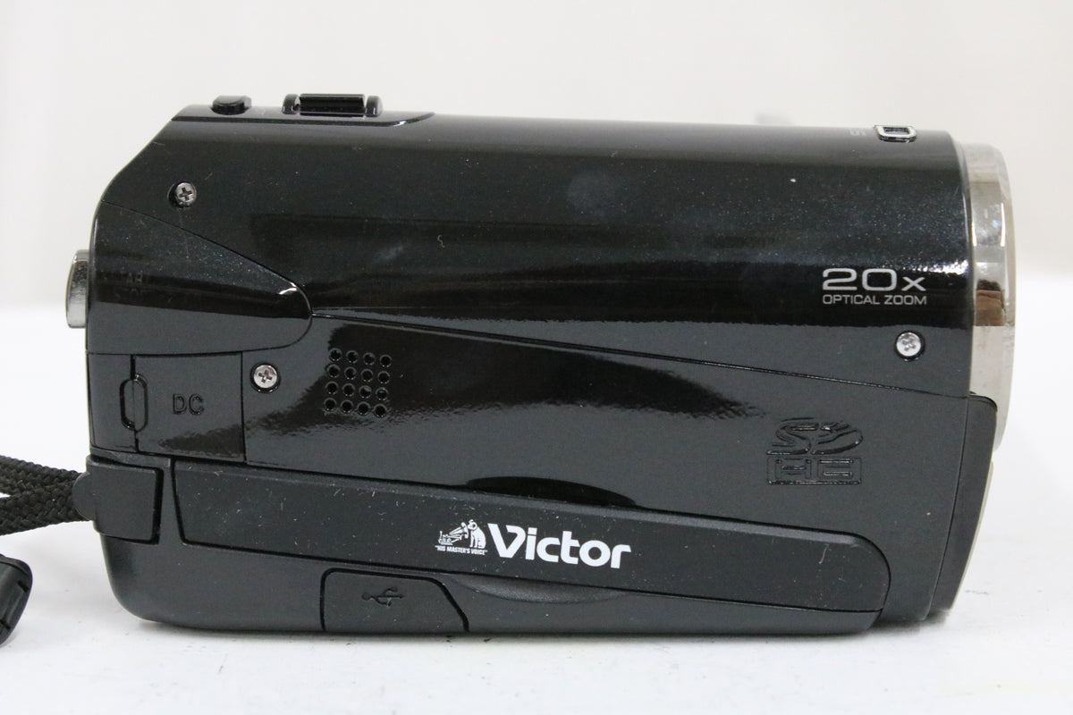 ビクター Victor Everio GZ-HM200-B 20x ブラック 付属品多数 ビデオカメラ 3