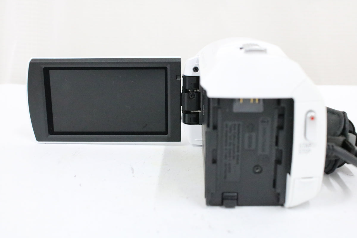 ソニー Sony Hanpycam HDR-CX680 60x ホワイト 説明書 バッテリー付き ビデオカメラ 4