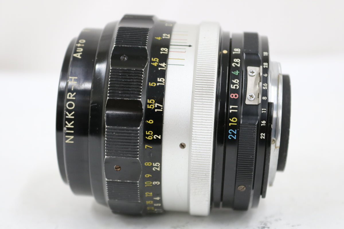 ニコン Nikon NIkkor-H Auto 85mm F1.8 Ai改 レンズ 3