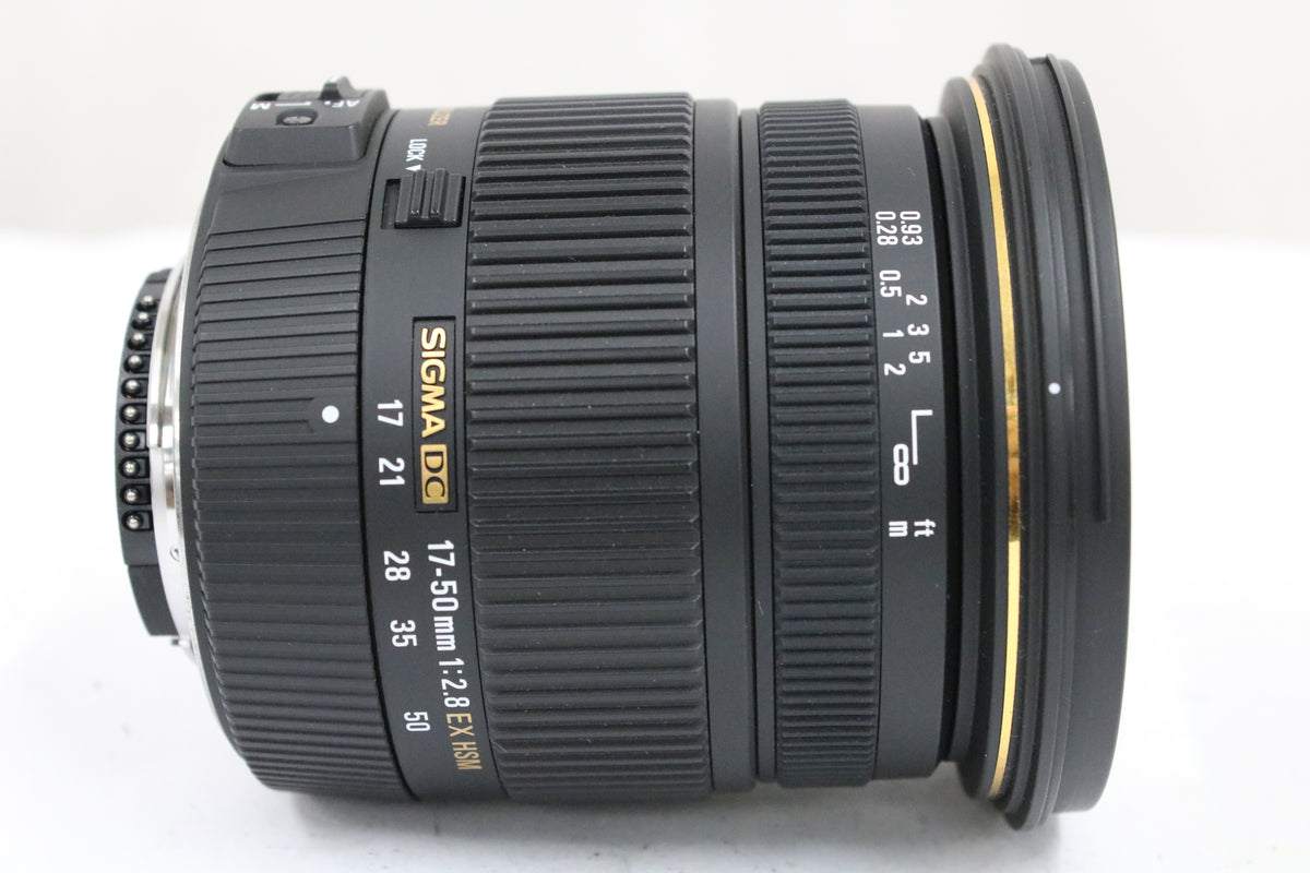 シグマ Sigma ZOOM 17-50mm F2.8 EX DC OS HSM ニコンマウント レンズ 5