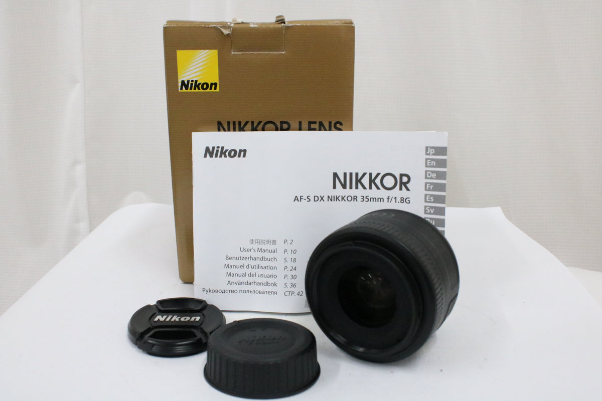 【元箱付き】ニコン Nikon DX AF-S NIKKOR 35mm F1.8 G レンズ 1