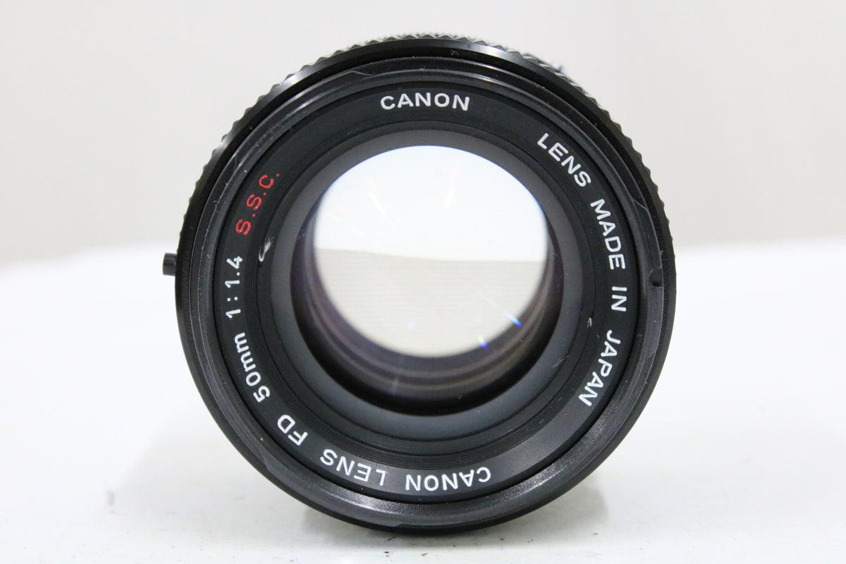 キャノン Canon FD 50mm F1.4 S.S.C. レンズ 2