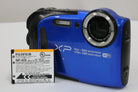 フジフィルム Fujifilm FINEPIX XP80 5x ブルー バッテリー付き コンパクトカメラ 1