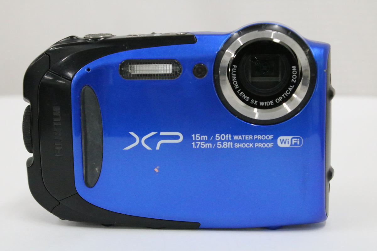 フジフィルム Fujifilm FINEPIX XP80 5x ブルー バッテリー付き コンパクトカメラ 2