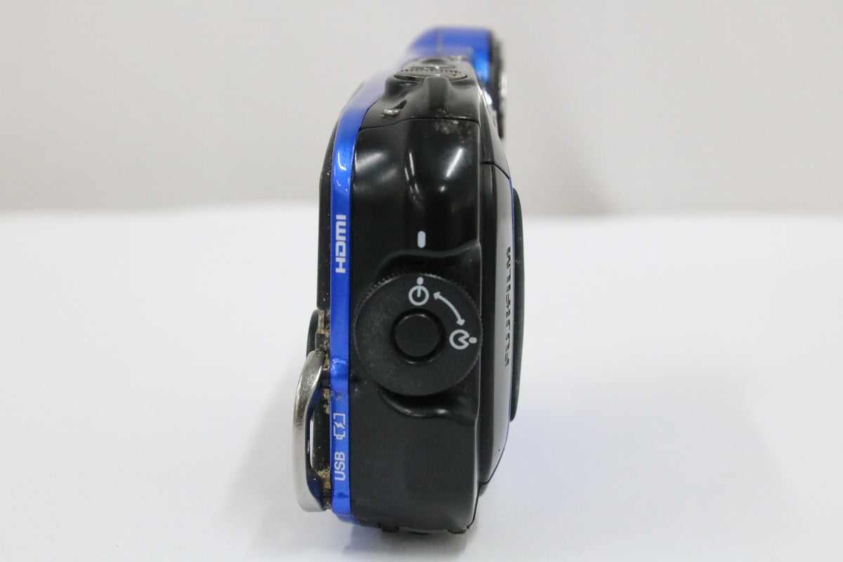 フジフィルム Fujifilm FINEPIX XP80 5x ブルー バッテリー付き コンパクトカメラ 3