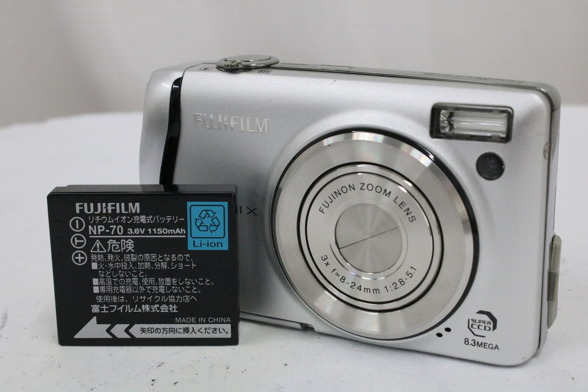 フジフィルム Fujifilm FINEPIX F40fd 3x バッテリー付き コンパクトデジタルカメラ 1