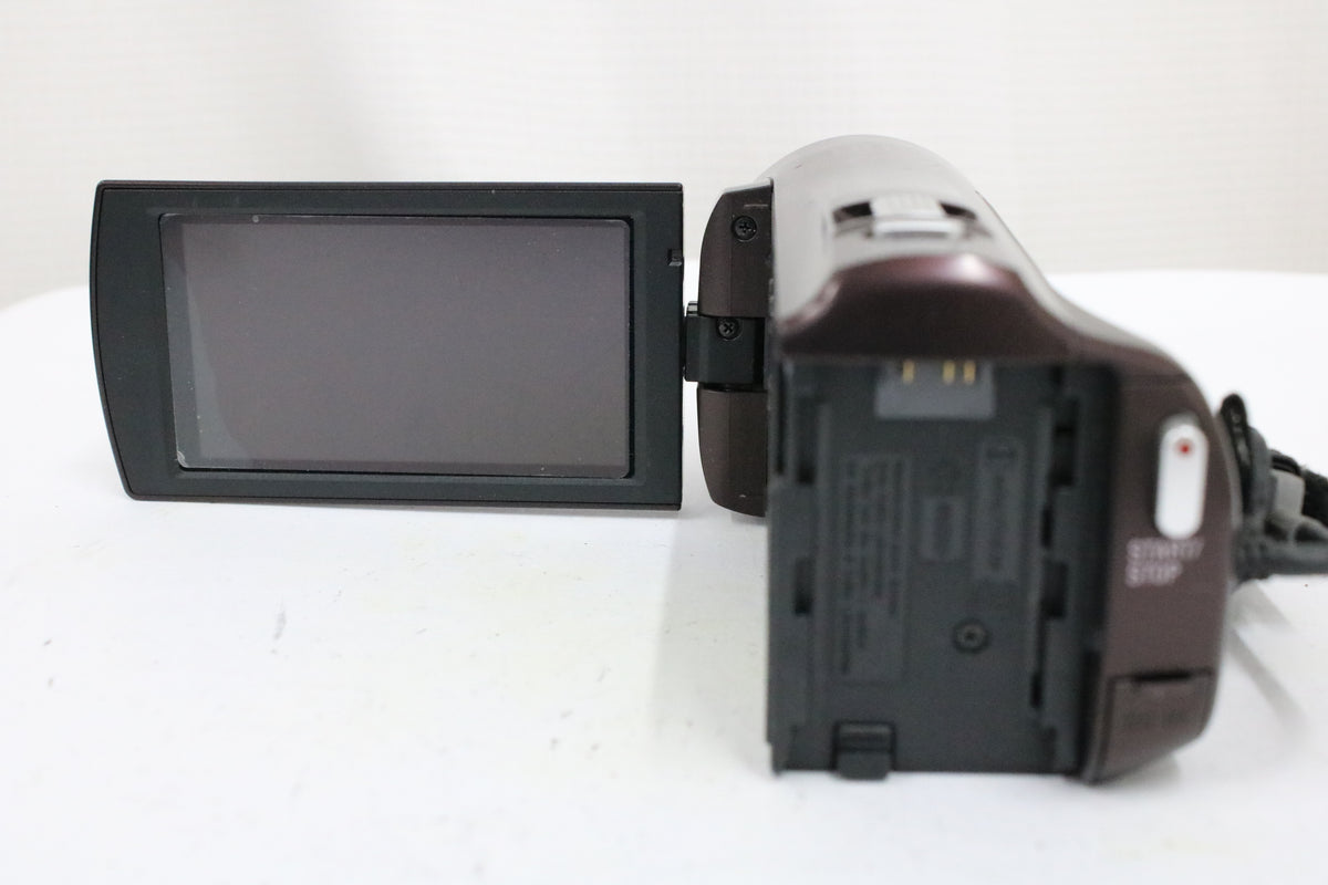 ソニー Sony Handycam HDR-CX420 60x ボルドーブラウン 付属品多数 ビデオカメラ 4