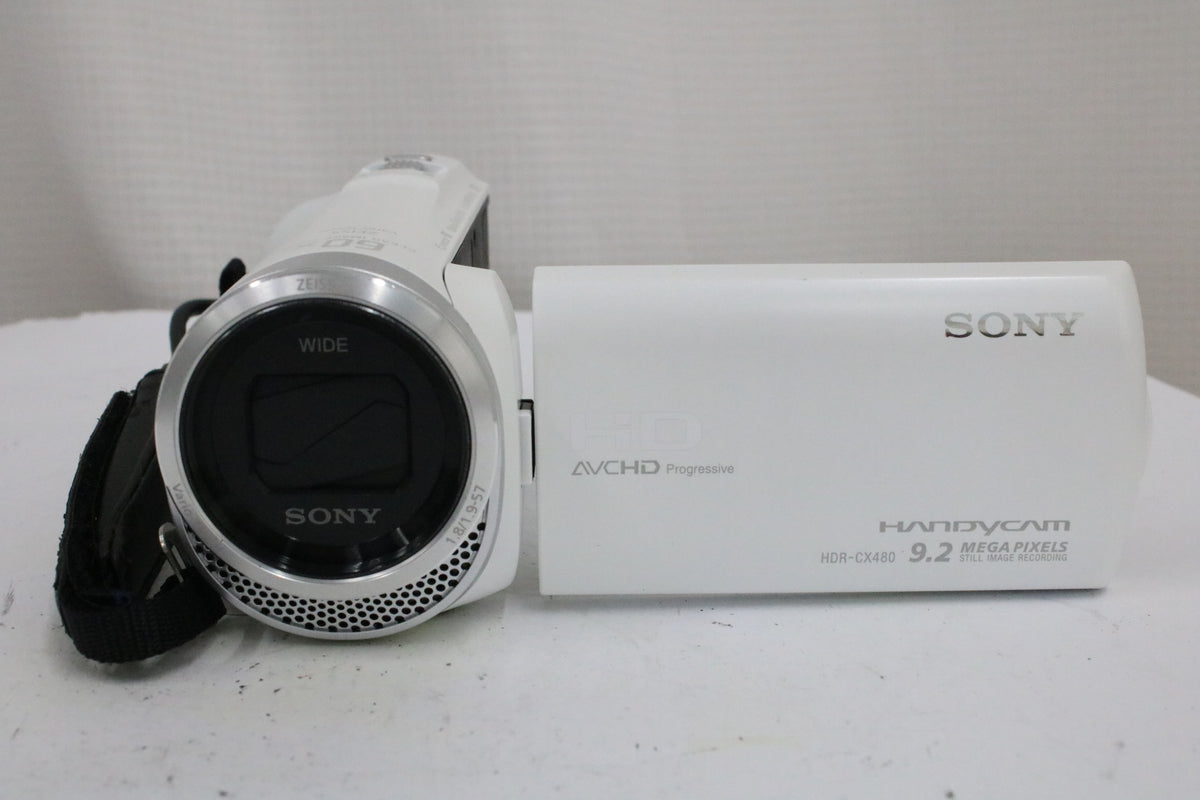 ソニー Sony Handycam HDR-CX480 60x ホワイト 付属品多数 ビデオカメラ 2