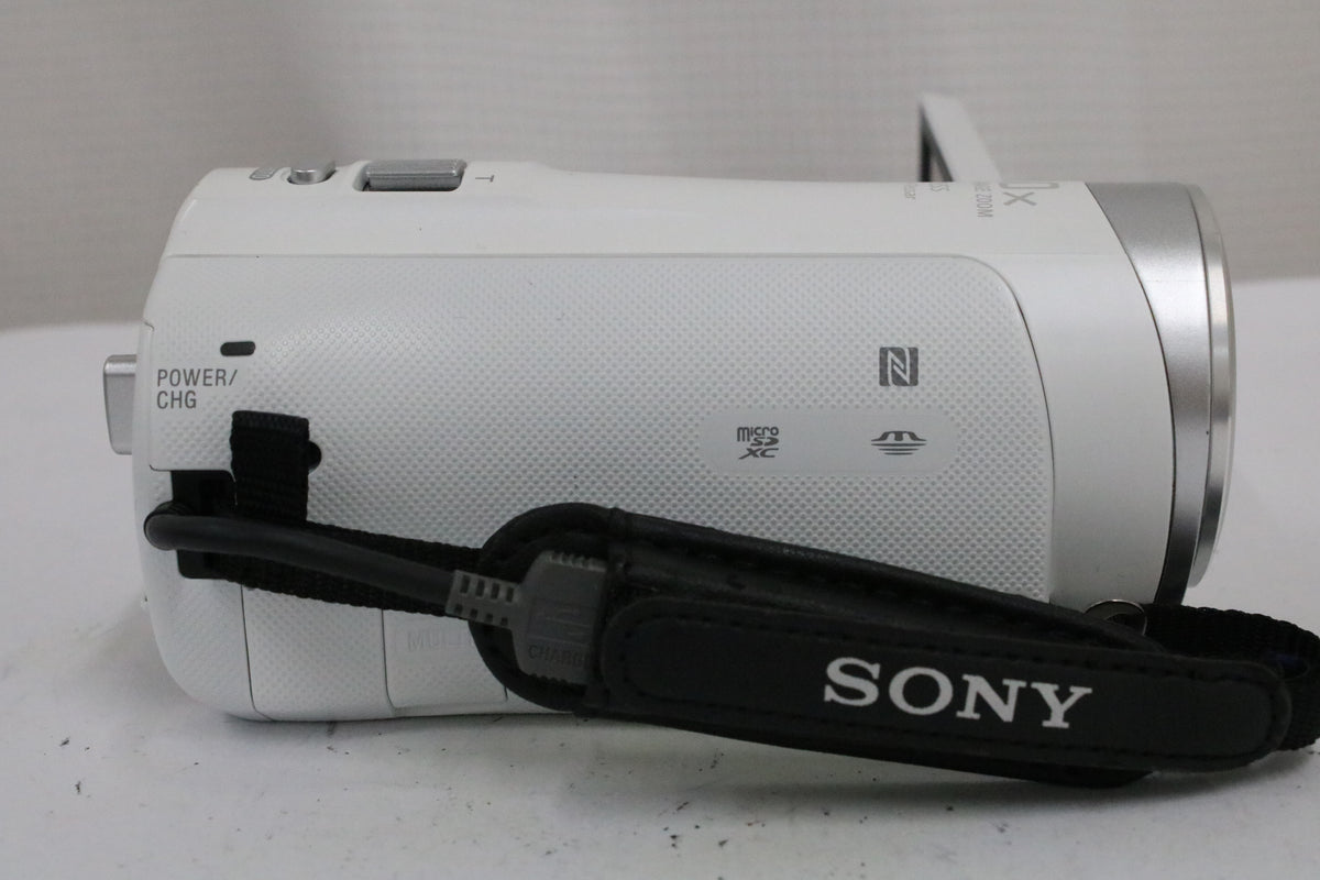 ソニー Sony Handycam HDR-CX480 60x ホワイト 付属品多数 ビデオカメラ 3