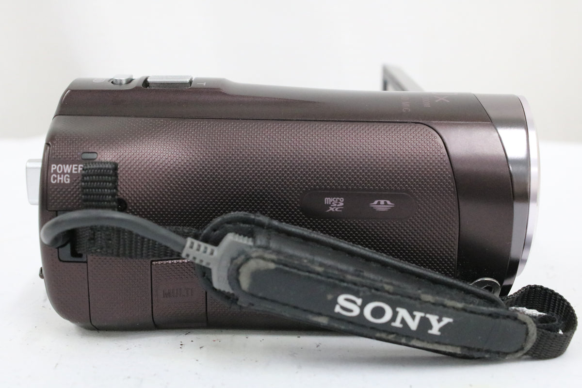 ソニー Sony Handycam HDR-CX420 60x ボルドーブラウン 付属品多数 ビデオカメラ 3