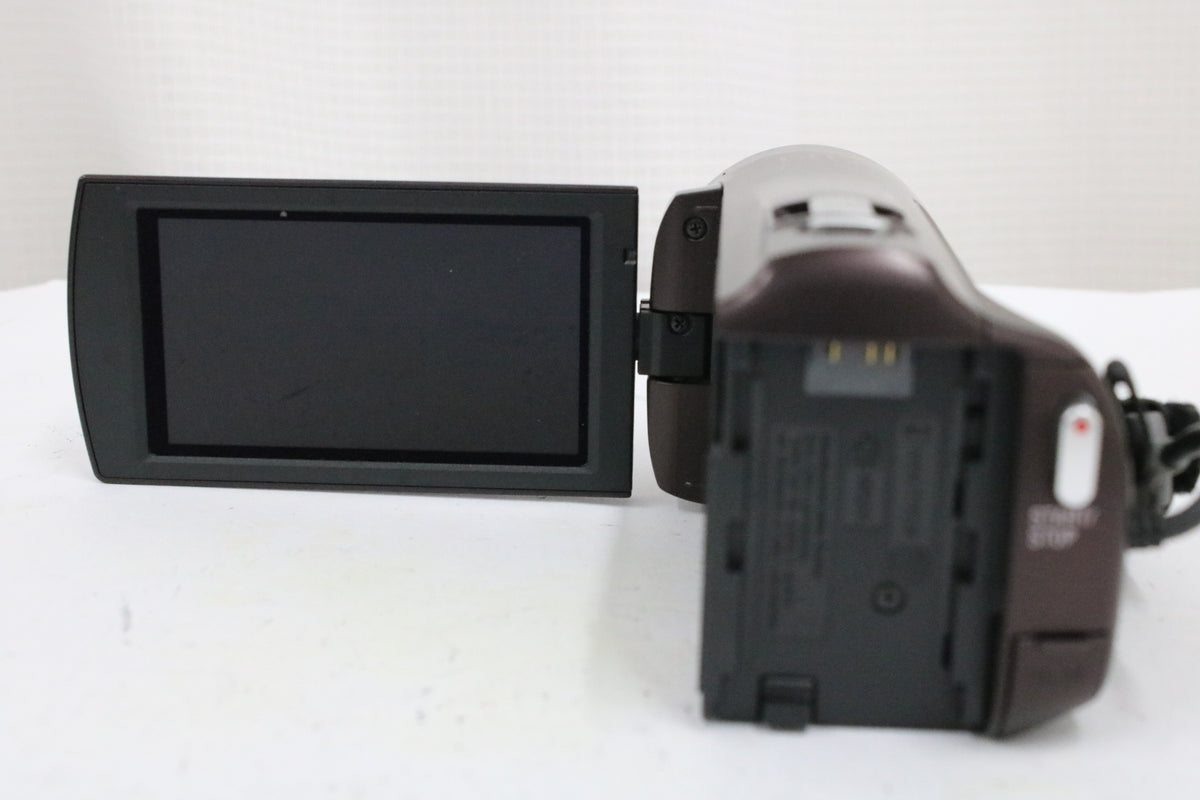 ソニー Sony Handycam HDR-CX420 60x ボルドーブラウン 付属品多数 ビデオカメラ 4
