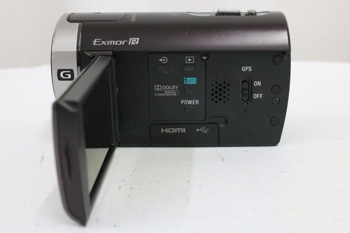 ソニー Sony Handycam HDR-CX370V 12x ボルドーブラウン 付属品多数 ビデオカメラ 5