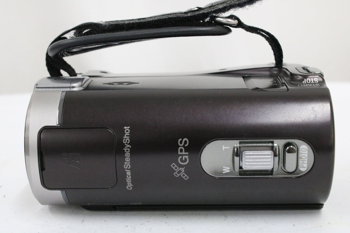 ソニー Sony Handycam HDR-CX370V 12x ボルドーブラウン 付属品多数 ビデオカメラ 6