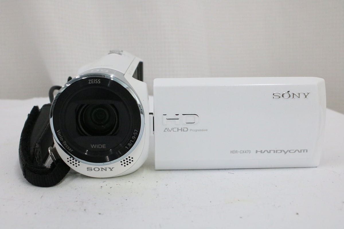 ソニー Sony Handycam HDR-CX470 60x ホワイト 付属品多数 ビデオカメラ 2
